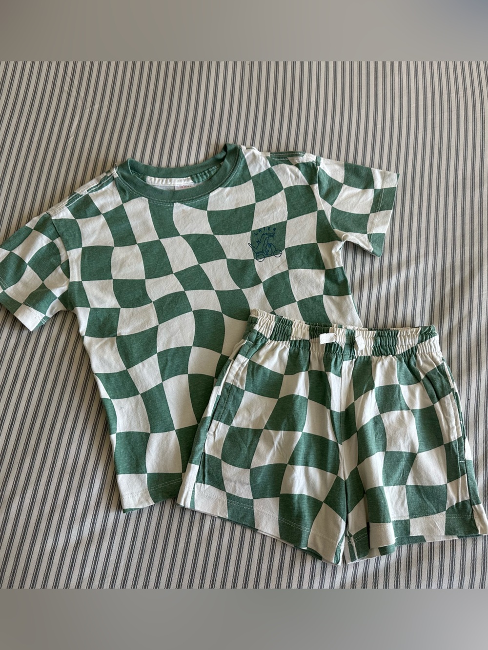 Hanna Andersson Size 5 Striped Matching Set